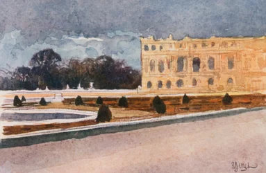 Palace from the Southern Parterre, Versailles